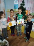 Посещение на децата от ПГ6г. в Детския отдел на библиотеката - седмица на четенето - ДГ №8 Слънце - Търговище